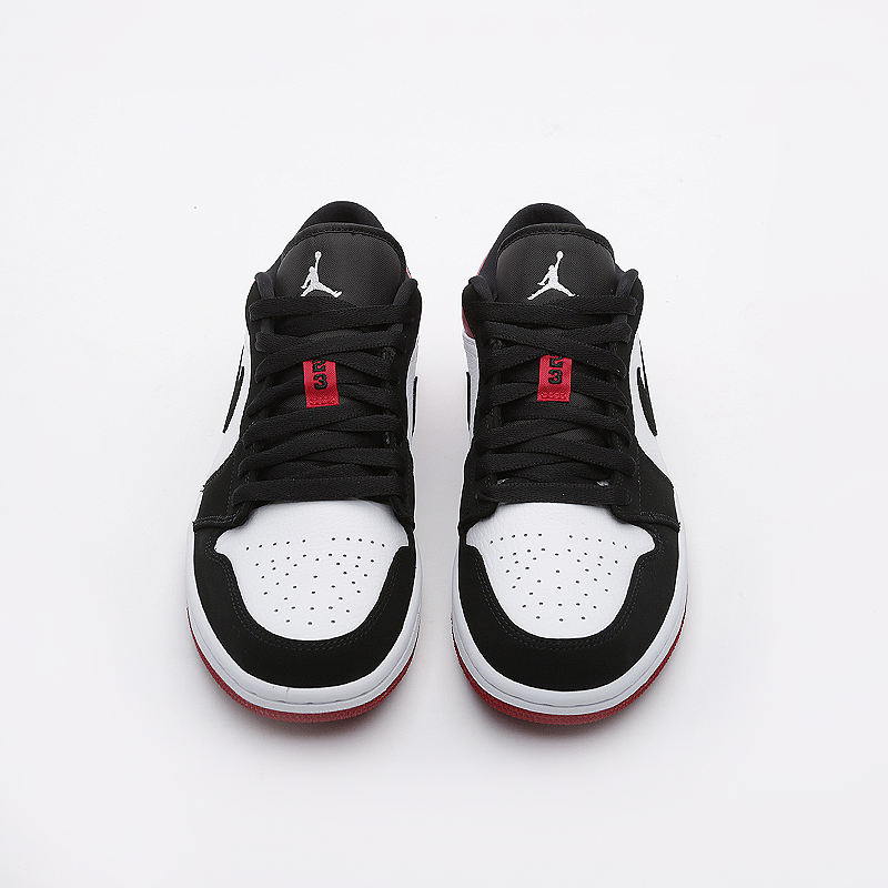 мужские черные кроссовки Jordan 1 Low 553558-116 - цена, описание, фото 3